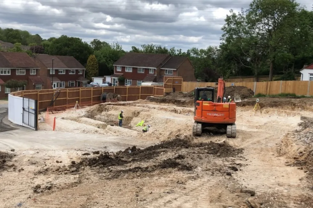 Work commences at Quail Gardens