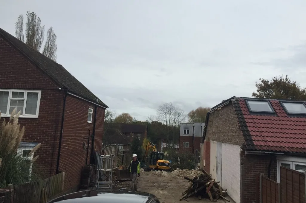 Work commences at Maybank Mews, Baring Road, Grove Park